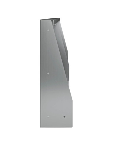 Muro di contenimento 2 pz 100 x 12 x 40 cm Acciaio zincato