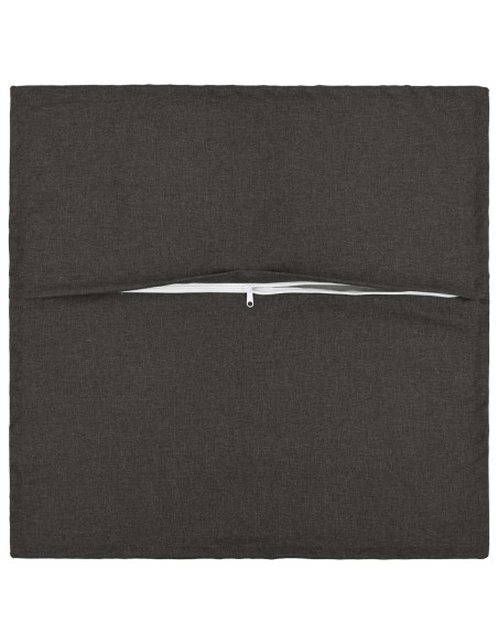 Federa 12 pcs HOUTEN Grigio Scuro 45 x 45 cm Lino