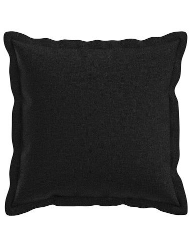 Federa 12 pcs HOUTEN Nero 45 x 45 cm Lino