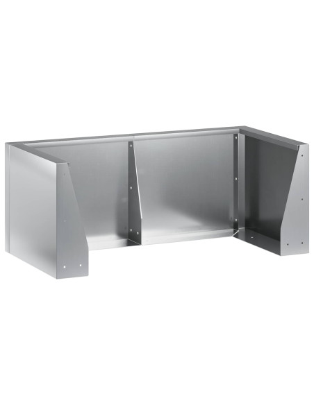 Muro di contenimento 6 pz 200 x 100 x 40 cm Acciaio zincato