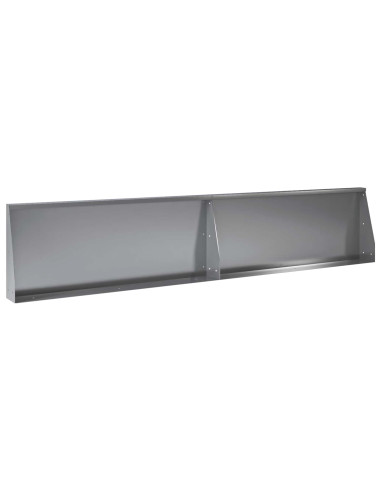 Muro di contenimento 6 pz 200 x 100 x 40 cm Acciaio zincato