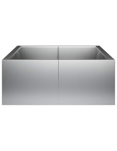 Muro di contenimento 6 pz 200 x 100 x 40 cm Acciaio zincato