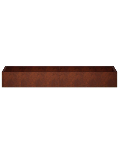 Muro di contenimento 8 pz 300 x 100 x 50 cm Acciaio Corten