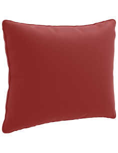 Cuscino per Schiena a 1 Pezzo PUTTEN 100% Poliestere Rosso Vino