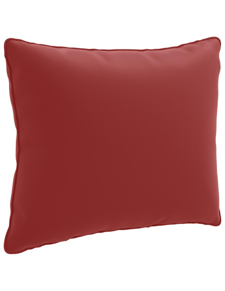 Cuscino per Schiena a 1 Pezzo PUTTEN 100% Poliestere Rosso Vino