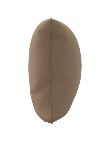 Cuscino per Schiena a 1 Pezzo PUTTEN 100% Poliestere Tortora