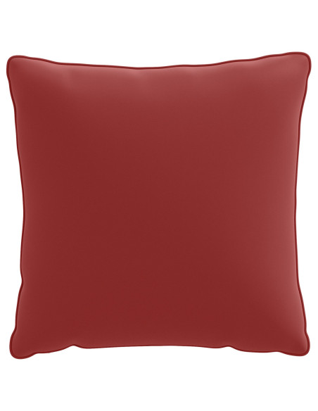 Cuscino per Schiena a 1 Pezzo PUTTEN 100% Poliestere Rosso Vino