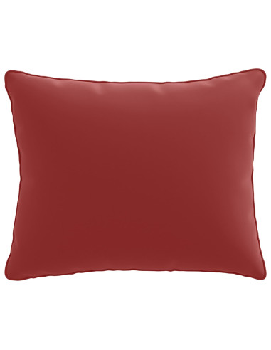 Cuscino per Schiena a 1 Pezzo PUTTEN 100% Poliestere Rosso Vino