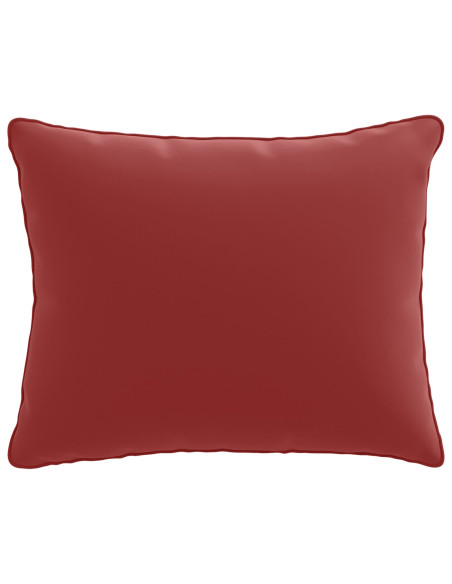 Cuscino per Schiena a 1 Pezzo PUTTEN 100% Poliestere Rosso Vino
