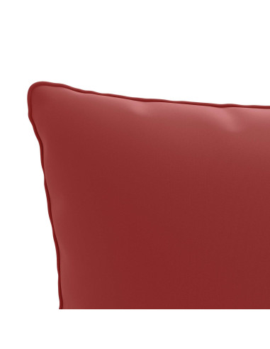 Cuscino per Schiena a 1 Pezzo PUTTEN 100% Poliestere Rosso Vino