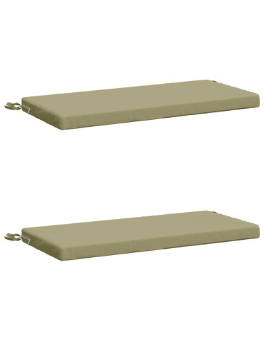 Cuscini per Panchina a 2 Pezzi SOEST 2 pz 100% Poliestere