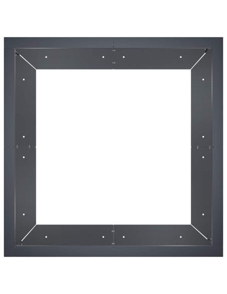 Muro di contenimento 4 pz 100 x 100 x 30 cm Acciaio Antracite