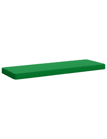 Cuscini per Panchina a 2 Pezzi VUGHT 2 pz 100% Poliestere Verde