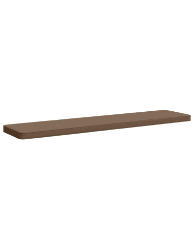 Cuscino per Panchina a 1 Pezzo VUGHT 100% Poliestere Tortora