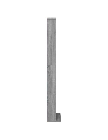Mobile per CD Sonoma grigio 33 x 23,5 x 175 cm