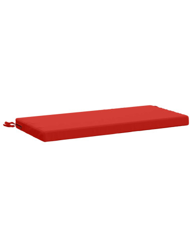 Cuscini per Panchina a 2 Pezzi SOEST 2 pz 100% Poliestere Rosso