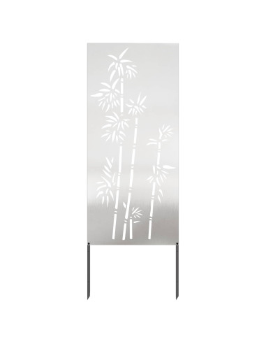 Schermo per privacy in giardino Floreale Argento 50 x 140 cm