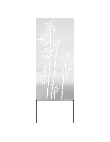 Schermo per privacy in giardino Floreale Argento 50 x 140 cm
