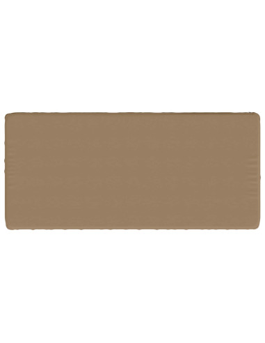 Cuscino per Panchina a 1 Pezzo VUGHT 100% Poliestere Tortora