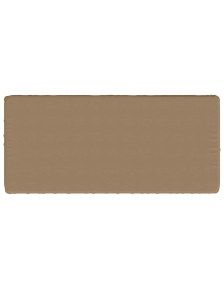 Cuscino per Panchina a 1 Pezzo VUGHT 100% Poliestere Tortora