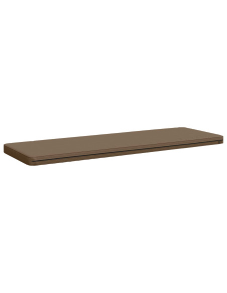 Cuscino per Panchina a 1 Pezzo VUGHT 100% Poliestere Tortora