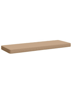 Cuscino per Panchina a 1 Pezzo VUGHT 100% Poliestere Sabbia