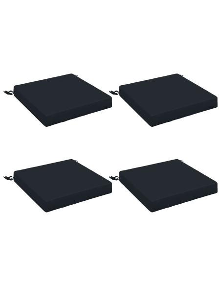 Cuscini per Sedia in 4 Pezzi SOEST 4 pz 100% Poliestere