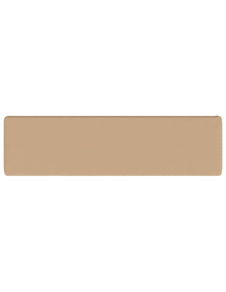 Cuscino per Panchina a 1 Pezzo VUGHT 100% Poliestere Sabbia
