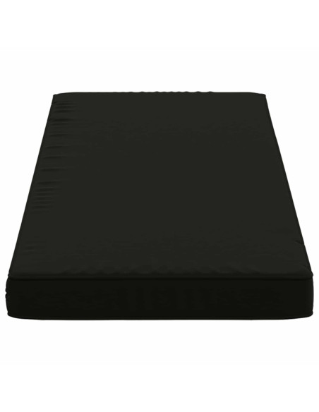 Cuscini per Panchina a 2 Pezzi VUGHT 2 pz 100% Poliestere Nero