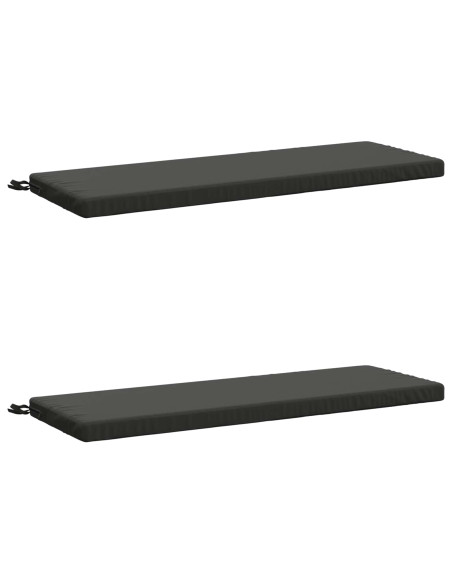 Cuscini per Panchina a 2 Pezzi SOEST 2 pz 100% Poliestere