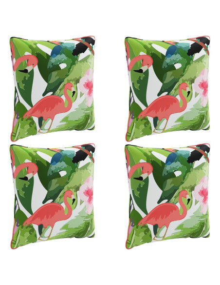 Cuscini per Schiena a 4 Pezzi PUTTEN 4 pcs 100% Poliestere