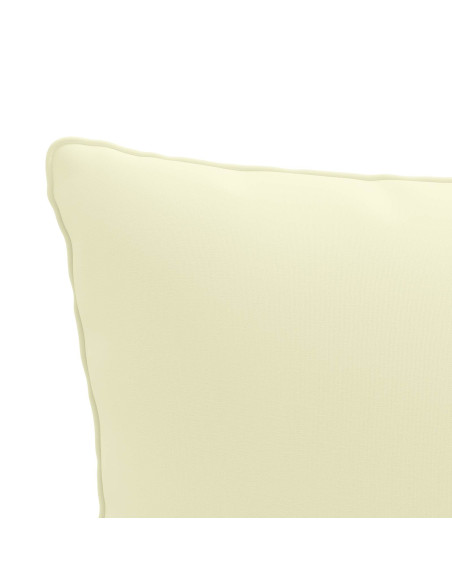 Cuscino per Schiena a 1 Pezzo PUTTEN 100% Poliestere Crema