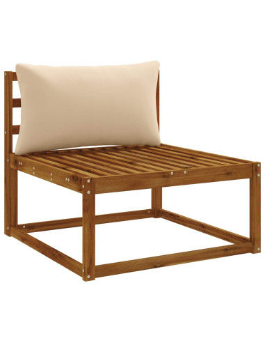 Cuscino per Schiena a 1 Pezzo PUTTEN 100% Poliestere Crema