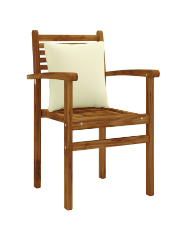 Cuscino per Schiena a 1 Pezzo PUTTEN 100% Poliestere Crema