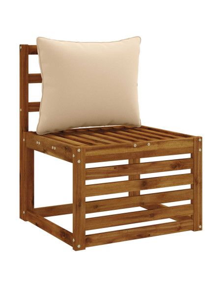 Cuscino per Schiena a 1 Pezzo PUTTEN 100% Poliestere Crema