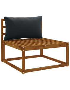 Cuscino per Schiena a 1 Pezzo PUTTEN 100% Poliestere Blu Scuro 2