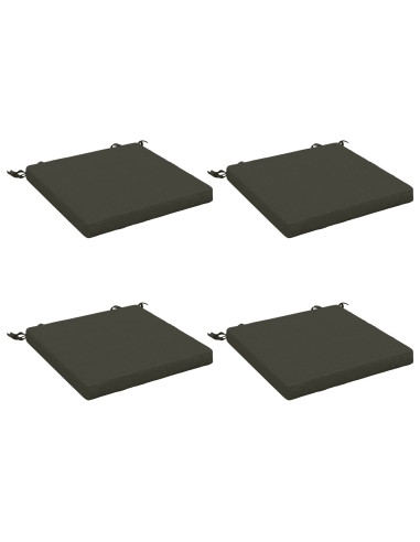 Cuscini per Sedia in 4 Pezzi SOEST 4 pz 100% Poliestere