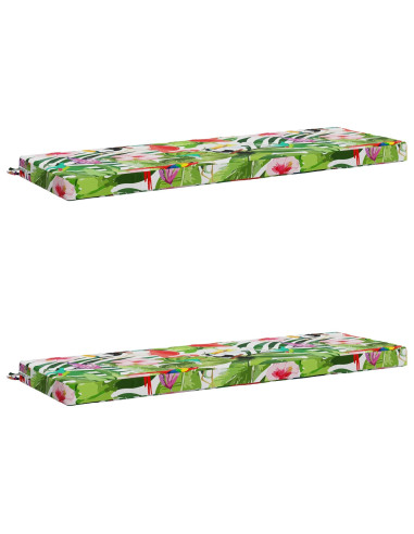Cuscini per Panchina a 2 Pezzi SOEST 2 pz 100% Poliestere