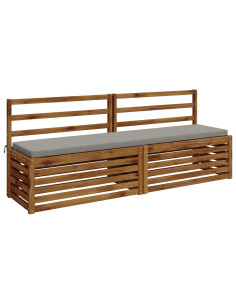 Cuscini per Panchina a 2 Pezzi SOEST 2 pz 100% Poliestere 2