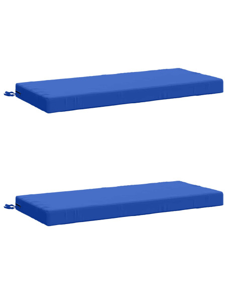 Cuscini per Panchina a 2 Pezzi SOEST 2 pz 100% Poliestere