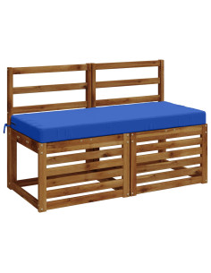 Cuscini per Panchina a 2 Pezzi SOEST 2 pz 100% Poliestere 2