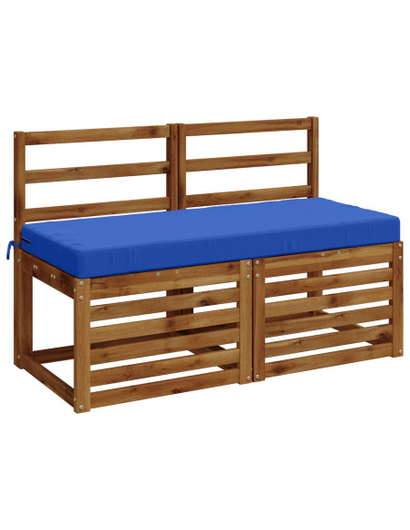 Cuscini per Panchina a 2 Pezzi SOEST 2 pz 100% Poliestere