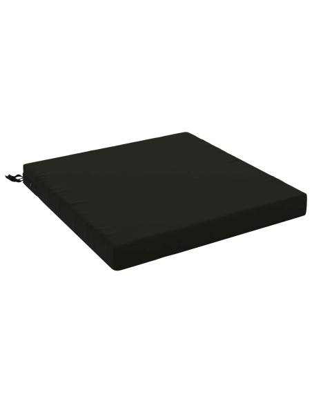 Cuscino per Sedia in Unico Pezzo SOEST 100% Poliestere Nero