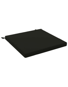 Cuscino per Sedia in Unico Pezzo SOEST 100% Poliestere Nero