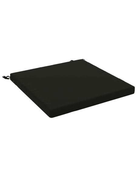 Cuscino per Sedia in Unico Pezzo SOEST 100% Poliestere Nero