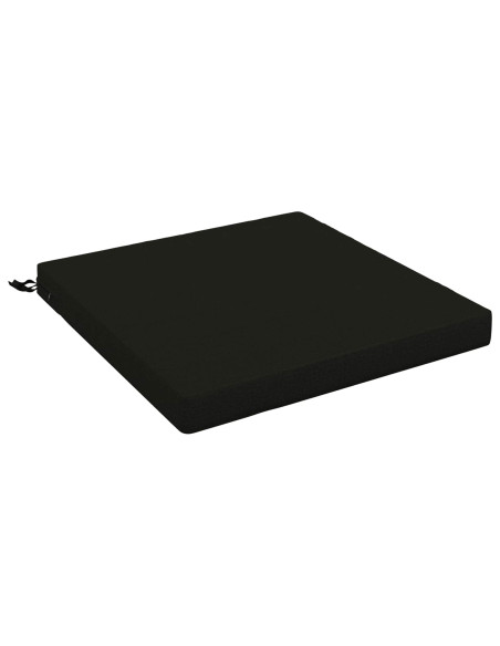 Cuscino per Sedia in Unico Pezzo SOEST 100% Poliestere Nero