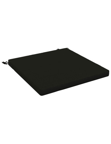 Cuscino per Sedia in Unico Pezzo SOEST 100% Poliestere Nero