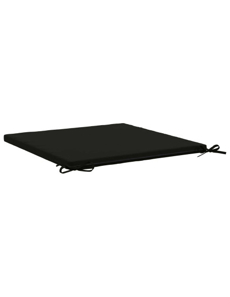 Cuscino per Sedia in Unico Pezzo SOEST 100% Poliestere Nero