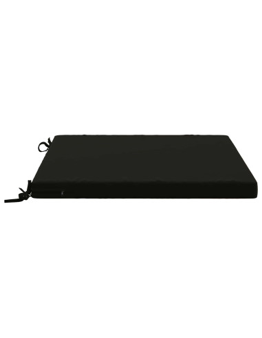 Cuscino per Sedia in Unico Pezzo SOEST 100% Poliestere Nero