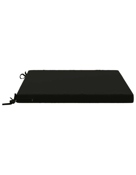 Cuscino per Sedia in Unico Pezzo SOEST 100% Poliestere Nero